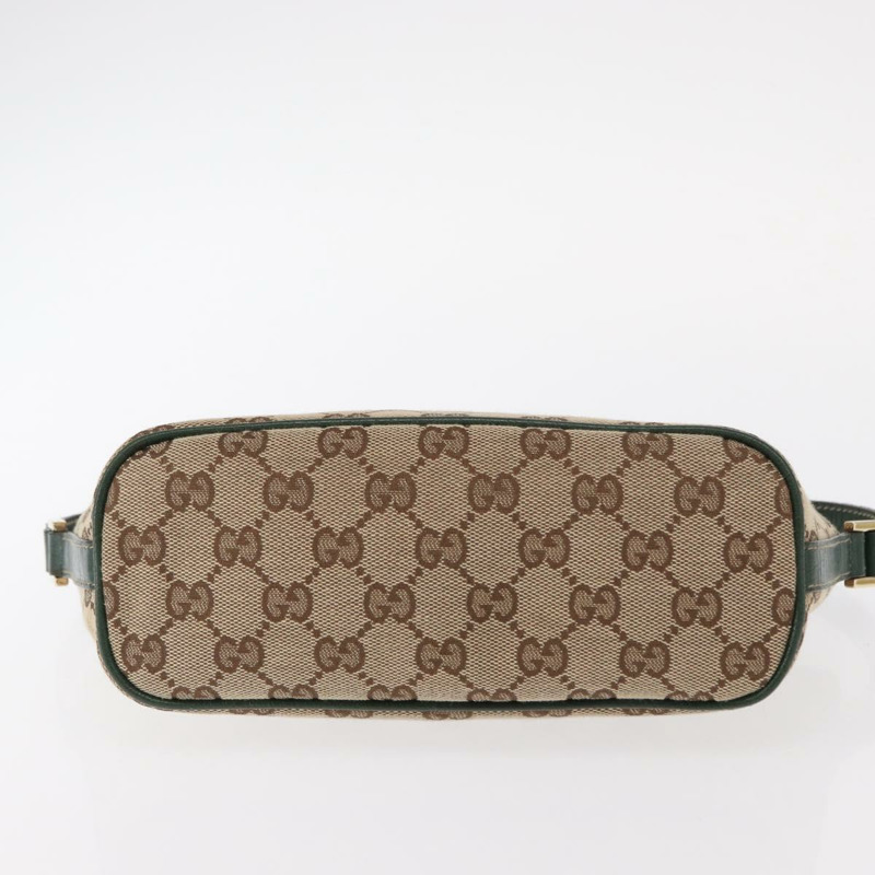 【日本直送】GUCCI GG帆布雪莉系列手提包 米色/金色 141809 正品 am10067V-5