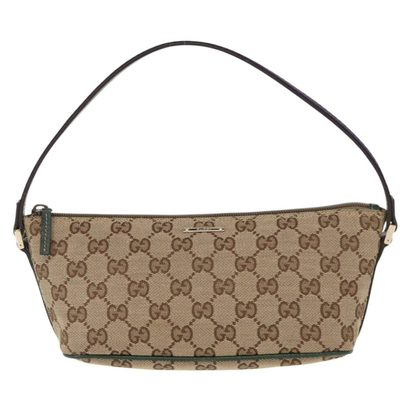 【日本直送】GUCCI GG帆布雪莉系列手提包 米色/金色 141809 正品 am10067V-12