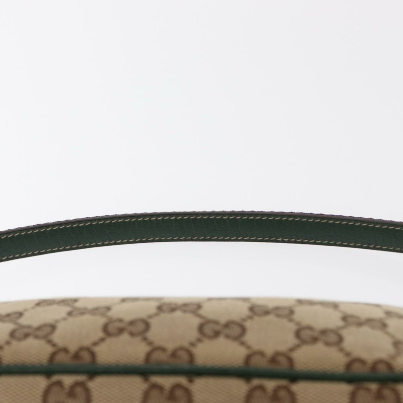 【日本直送】GUCCI GG帆布雪莉系列手提包 米色/金色 141809 正品 am10067V-13
