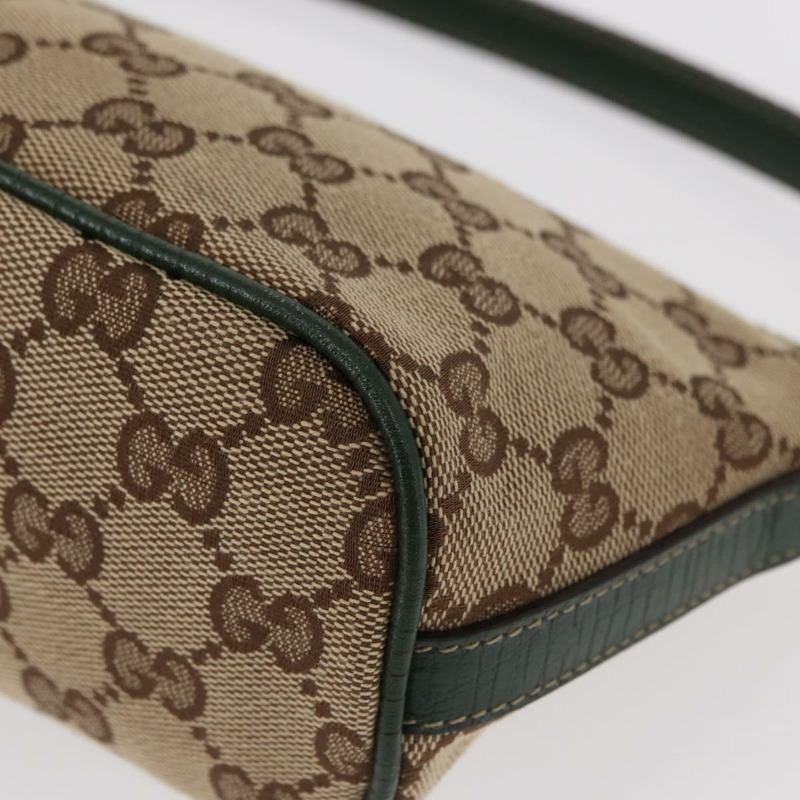 【日本直送】GUCCI GG帆布雪莉系列手提包 米色/金色 141809 正品 am10067V-14