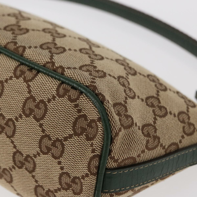 【日本直送】GUCCI GG帆布雪莉系列手提包 米色/金色 141809 正品 am10067V-16