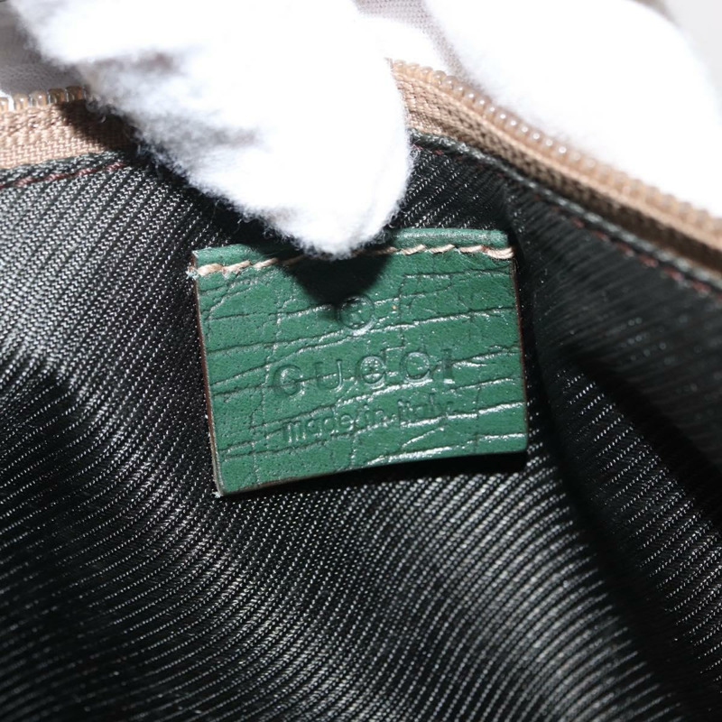 【日本直送】GUCCI GG帆布雪莉系列手提包 米色/金色 141809 正品 am10067V-19