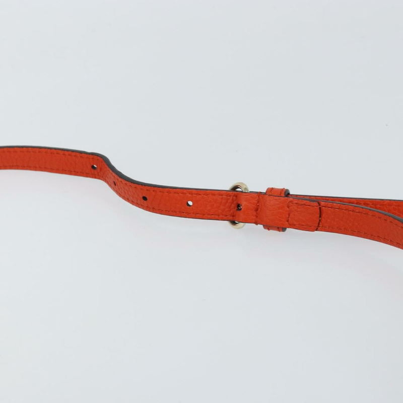 【日本直送】GUCCI Soho 手提包 皮革 兩用 橙色/金色 369176 正品 am10017V-8