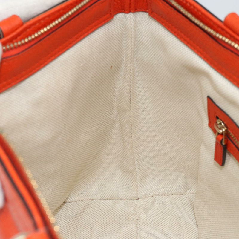 【日本直送】GUCCI Soho 手提包 皮革 兩用 橙色/金色 369176 正品 am10017V-20