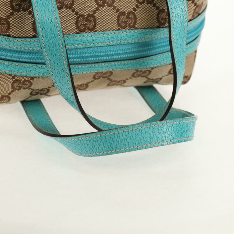 【日本直送】GUCCI GG帆布手提包 米色 124542 正品 yk19640V-6