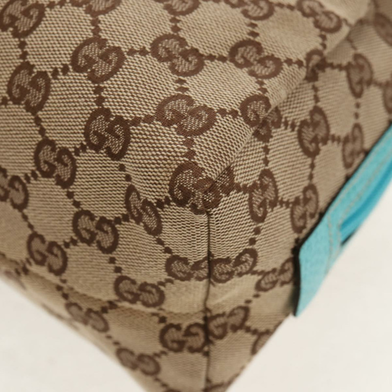【日本直送】GUCCI GG帆布手提包 米色 124542 正品 yk19640V-13