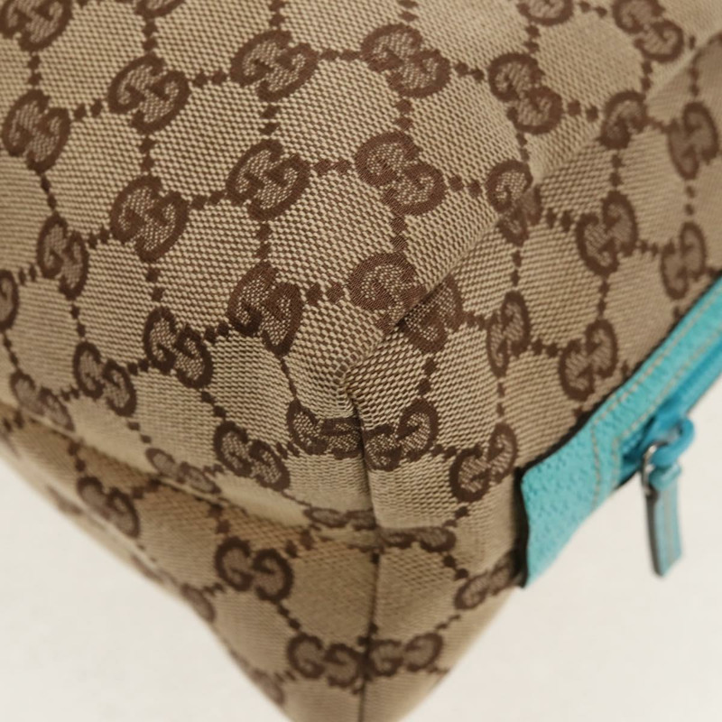 【日本直送】GUCCI GG帆布手提包 米色 124542 正品 yk19640V-15