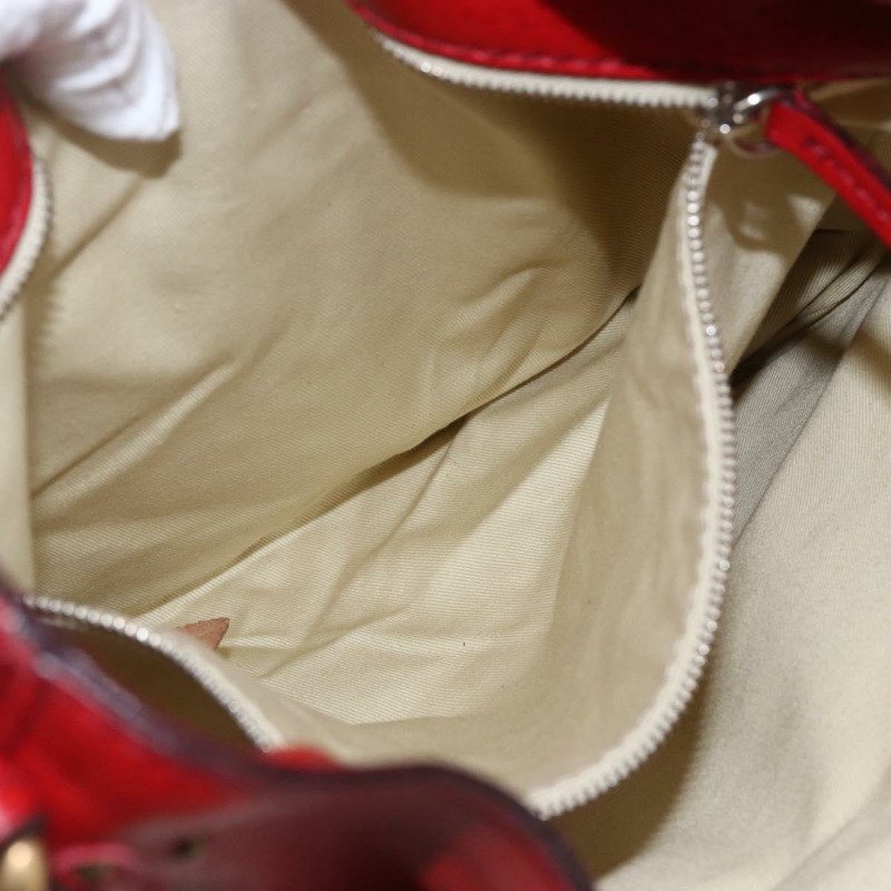 【日本直送】Chloe Paddington 單肩包，紅色金色皮革，正品，貨號 157807V-26