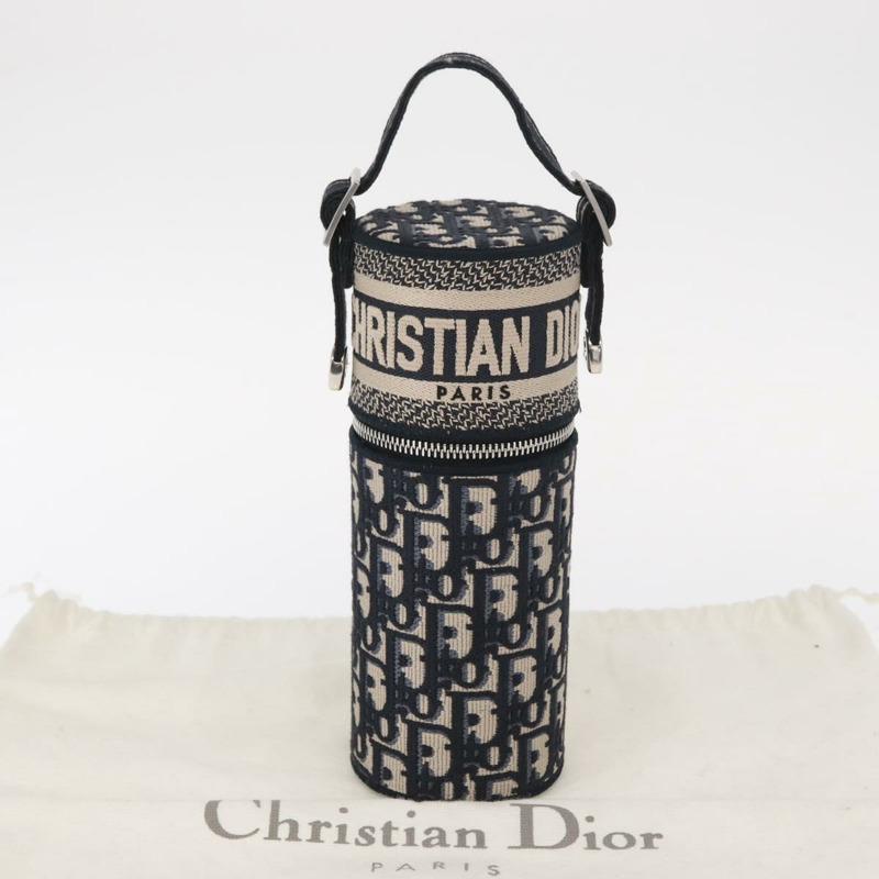 【日本直送】Christian Dior Trotter帆布斜紋香水盒 梳妝台海軍藍 正品 156648M-11