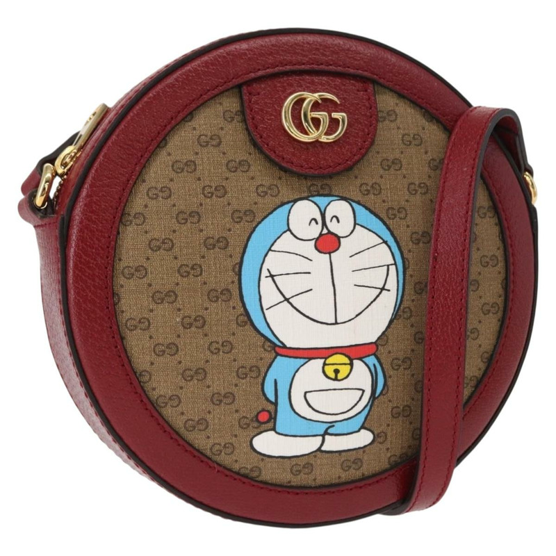 【日本直送】GUCCI Micro GG Supreme Doraemon 聯名手袋 PVC材質 625216 正品 156658SAM-0