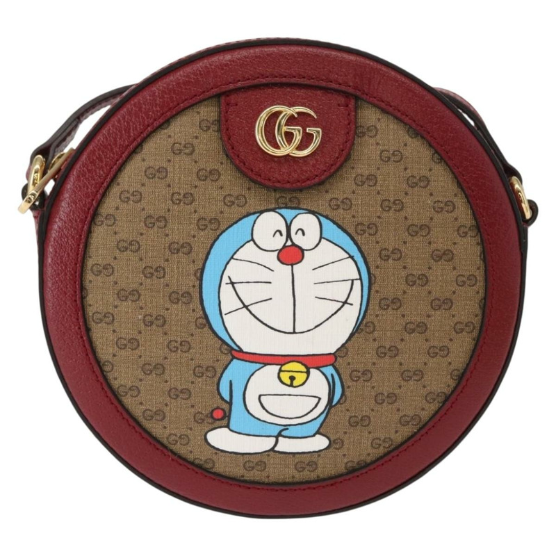 【日本直送】GUCCI Micro GG Supreme Doraemon 聯名手袋 PVC材質 625216 正品 156658SAM-12