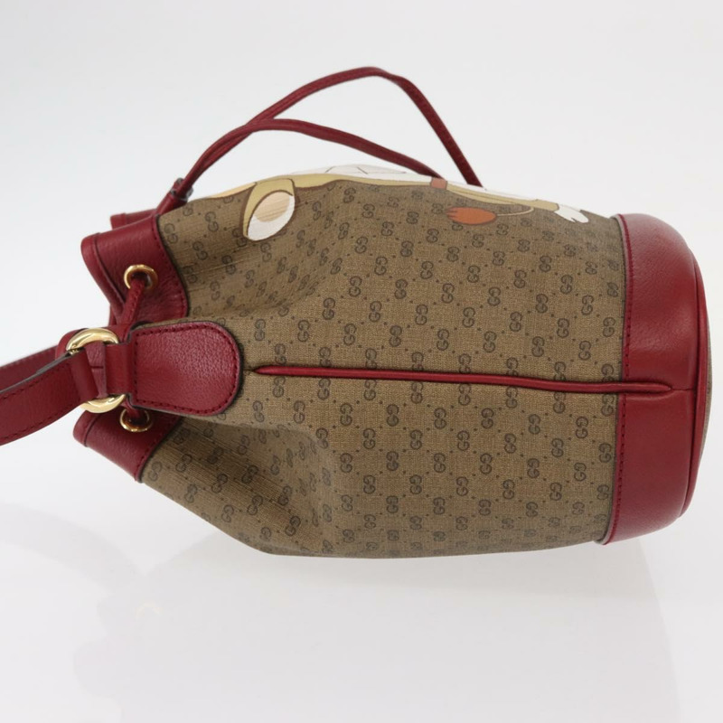 【日本直送】GUCCI Micro GG Supreme Doraemon 聯名款 PVC 手提包 625216 正品 156657SAM-3