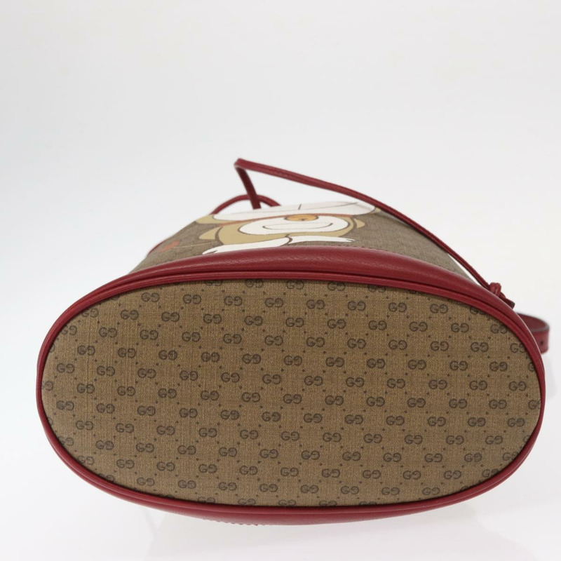 【日本直送】GUCCI Micro GG Supreme Doraemon 聯名款 PVC 手提包 625216 正品 156657SAM-4