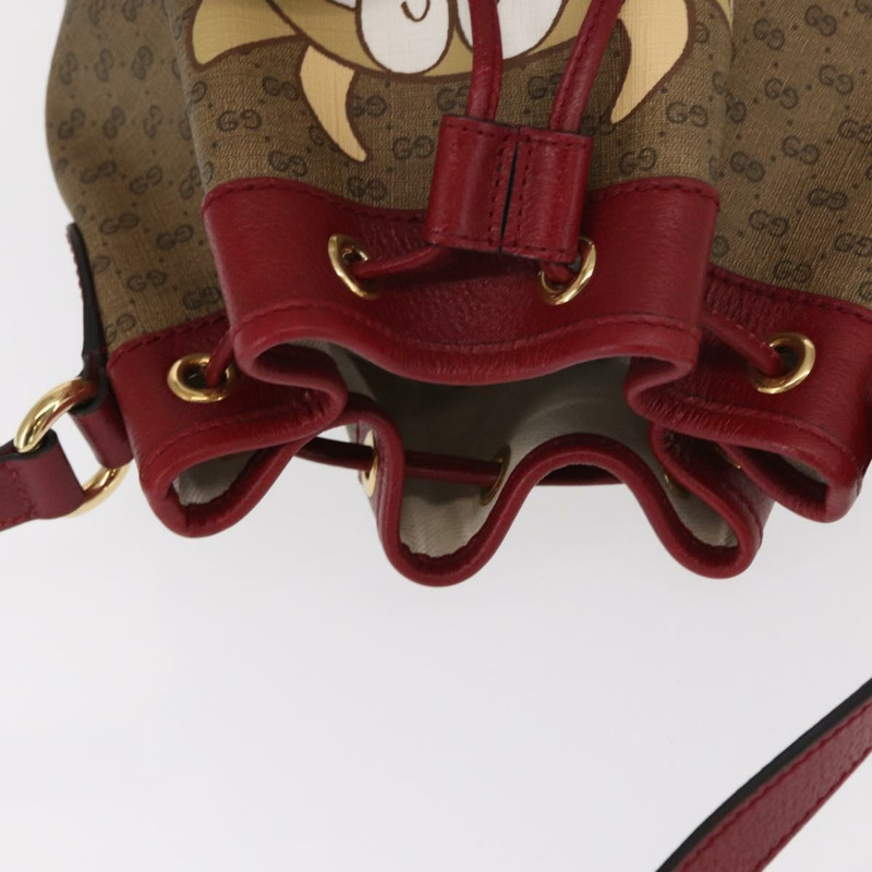 【日本直送】GUCCI Micro GG Supreme Doraemon 聯名款 PVC 手提包 625216 正品 156657SAM-5