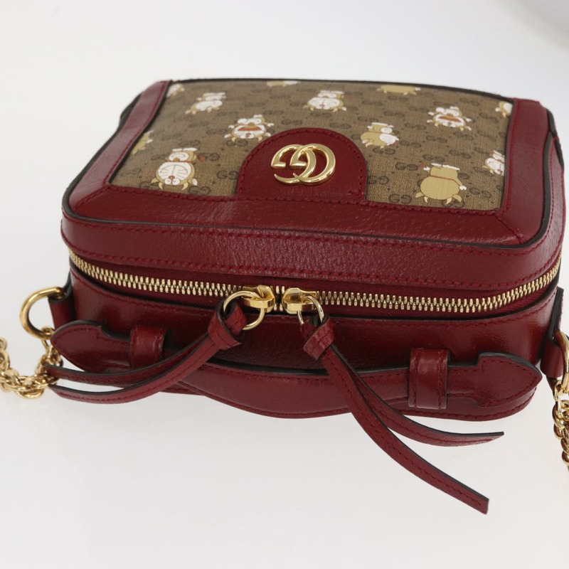 【日本直送】GUCCI Micro GG Supreme Doraemon 聯名款 PVC 包 655596 正品 151200SAM-5