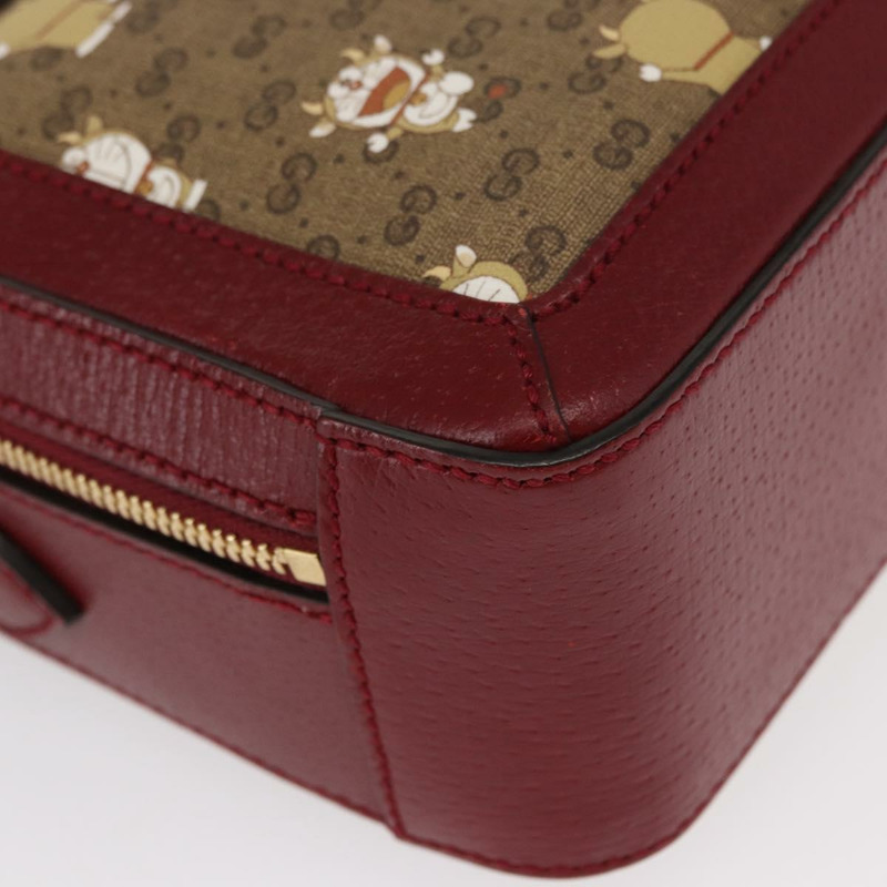 【日本直送】GUCCI Micro GG Supreme Doraemon 聯名款 PVC 包 655596 正品 151200SAM-14