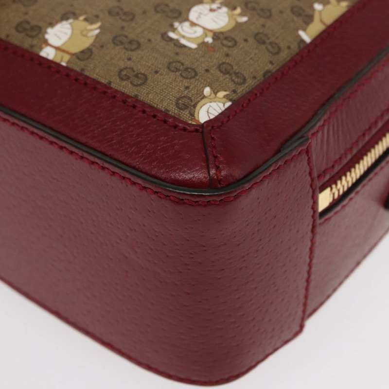 【日本直送】GUCCI Micro GG Supreme Doraemon 聯名款 PVC 包 655596 正品 151200SAM-15