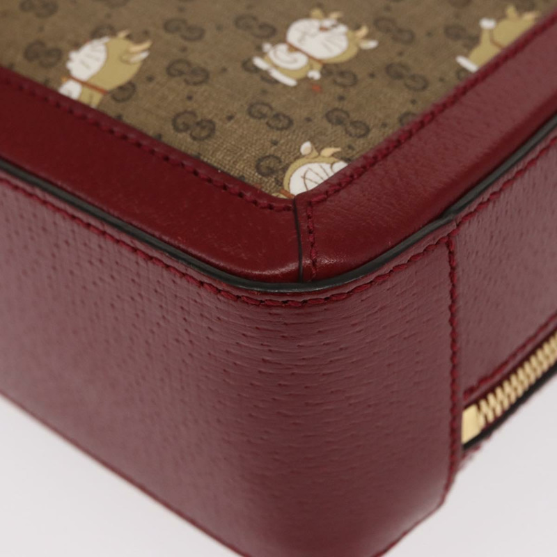 【日本直送】GUCCI Micro GG Supreme Doraemon 聯名款 PVC 包 655596 正品 151200SAM-17