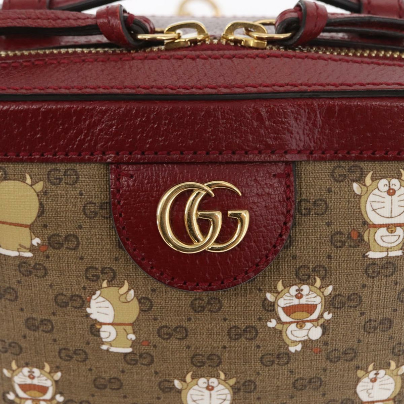 【日本直送】GUCCI Micro GG Supreme Doraemon 聯名款 PVC 包 655596 正品 151200SAM-19