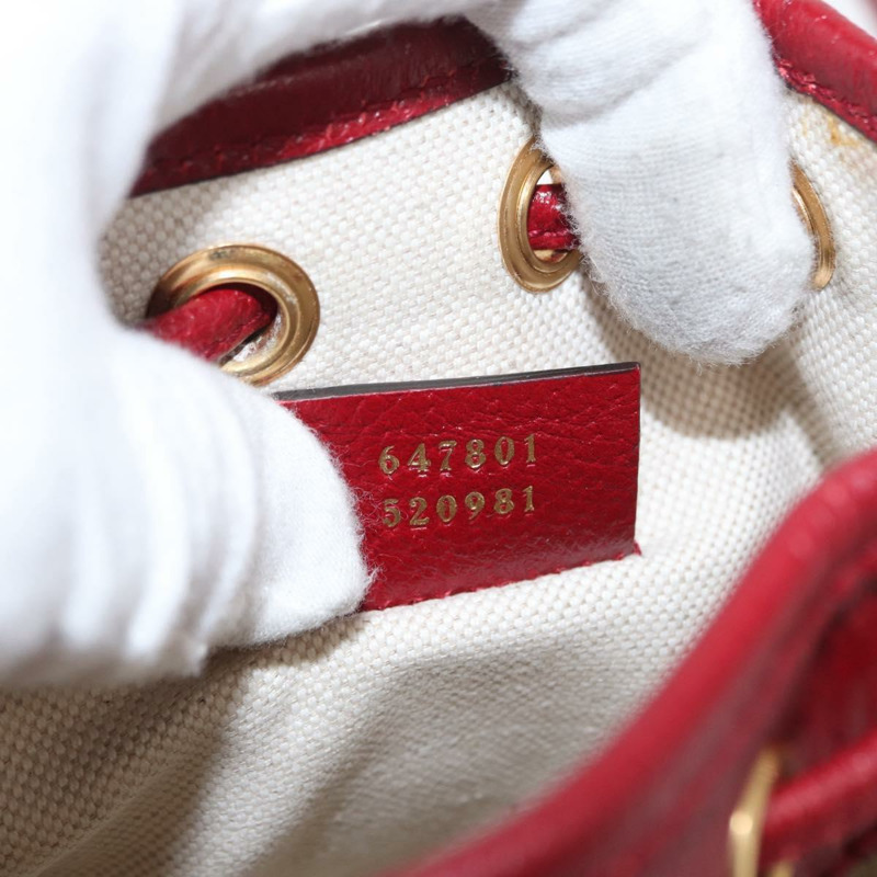 【日本直送】GUCCI Micro GG Supreme哆啦A夢聯名手提包 PVC 米色 647801 正品 146566SM-10