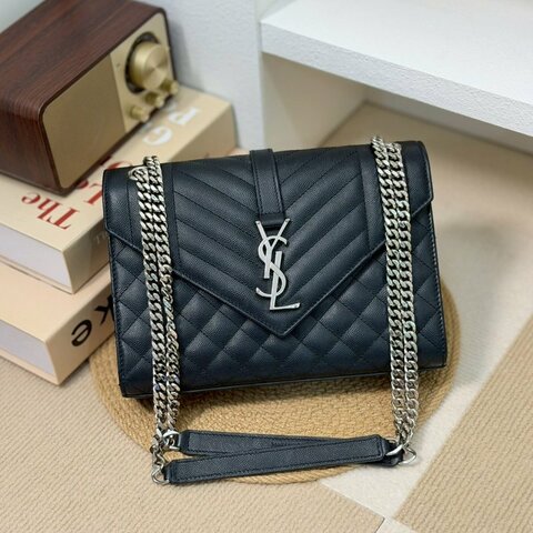 🏷YSL 聖羅蘭．Envelope 魚子醬信封包