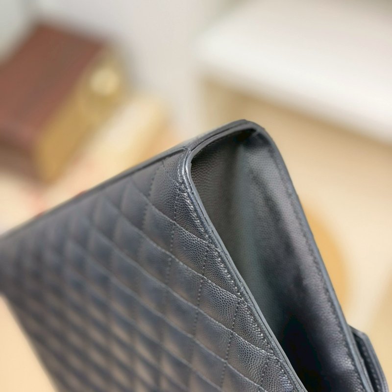 🏷YSL 聖羅蘭．Envelope 魚子醬信封包-7