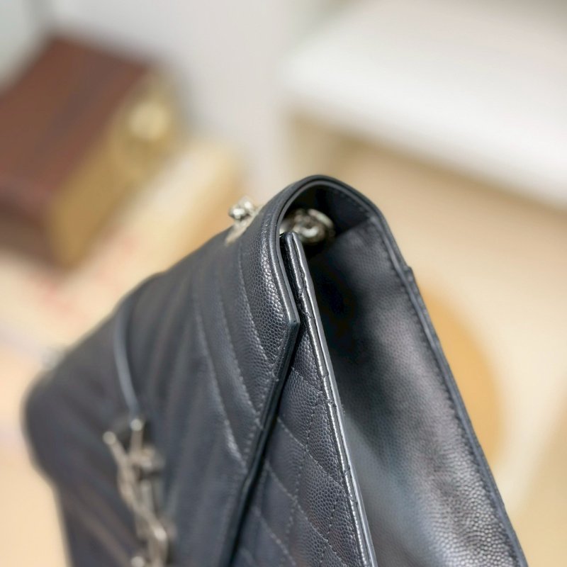 🏷YSL 聖羅蘭．Envelope 魚子醬信封包-9