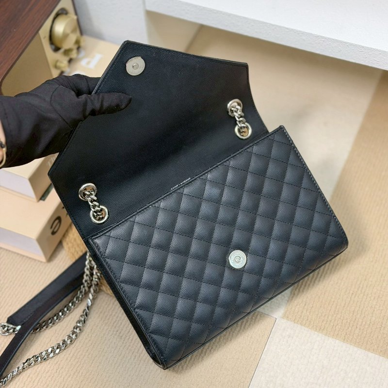 🏷YSL 聖羅蘭．Envelope 魚子醬信封包-15