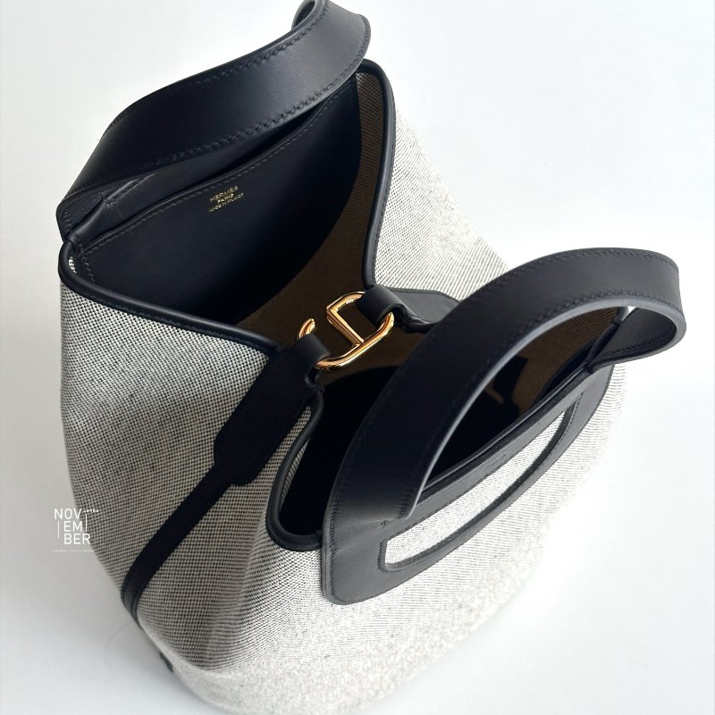 閒置新✨ Hermès 愛馬仕 In the loop 23 黑金-3