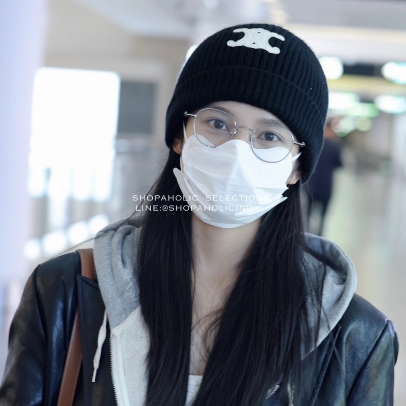 Celine凱旋門cashmere毛帽one size黑色-4