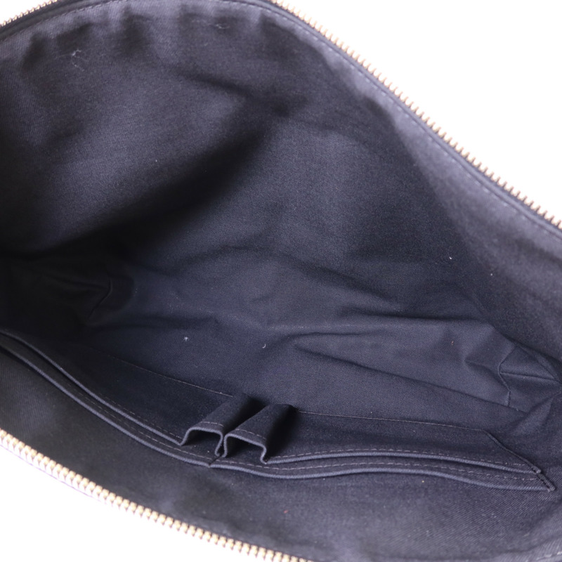 LOUIS VUITTON Damier Graphite Mick MM銀扣肩背袋N41106-5