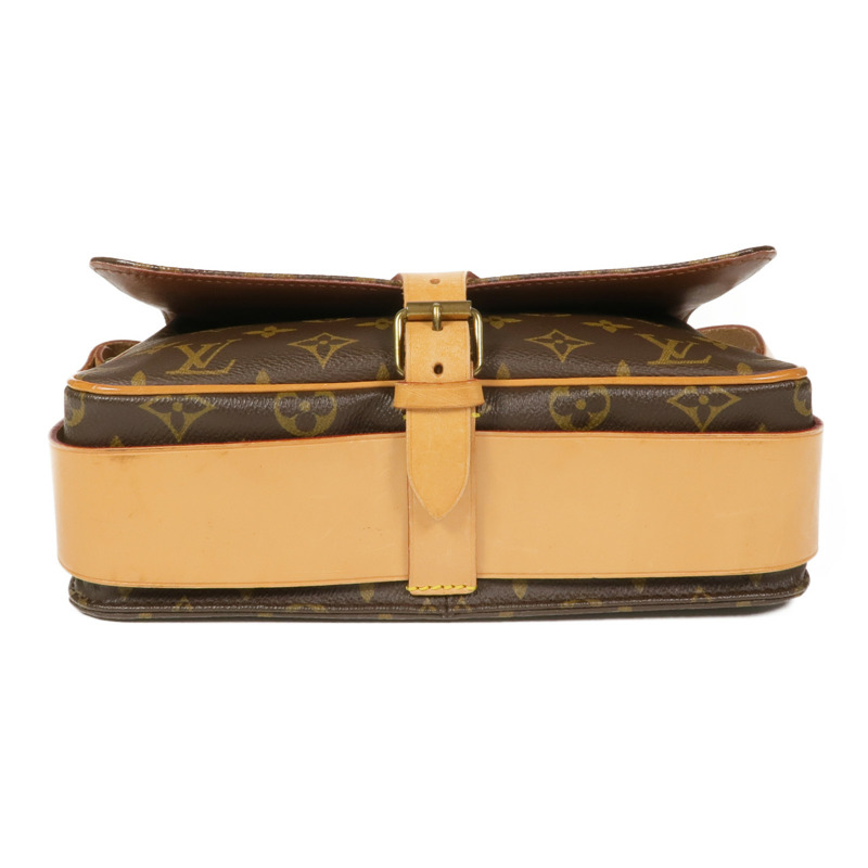 LOUIS VUITTON Monogram Cartouchiere GM金扣肩背袋-3