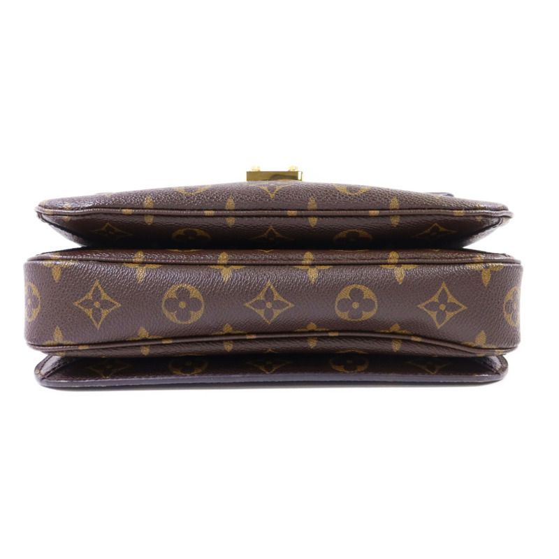 LOUIS VUITTON Monogram Pochette Metis MM金扣手挽肩背兩用袋M44875-3