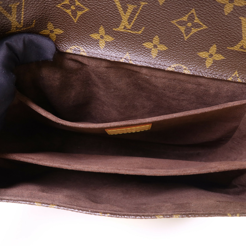 LOUIS VUITTON Monogram Pochette Metis MM金扣手挽肩背兩用袋M44875-5