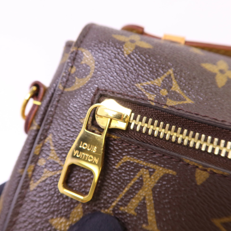 LOUIS VUITTON Monogram Pochette Metis MM金扣手挽肩背兩用袋M44875-8