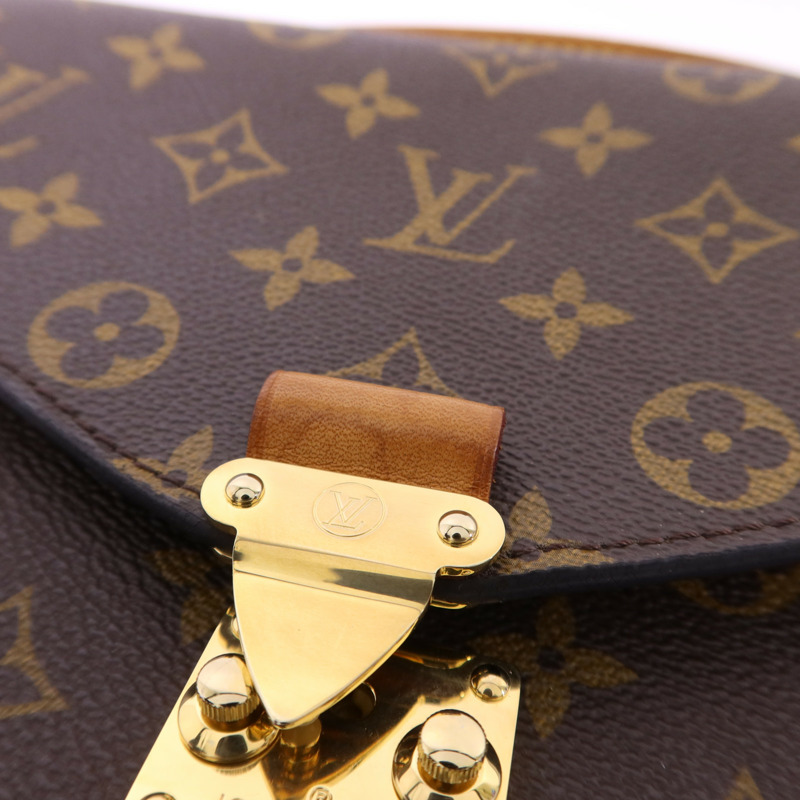 LOUIS VUITTON Monogram Pochette Metis MM金扣手挽肩背兩用袋M44875-16