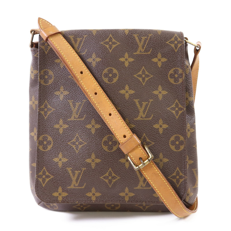 LOUIS VUITTON Monogram Musette Salsa Short金扣肩背袋M51258-0