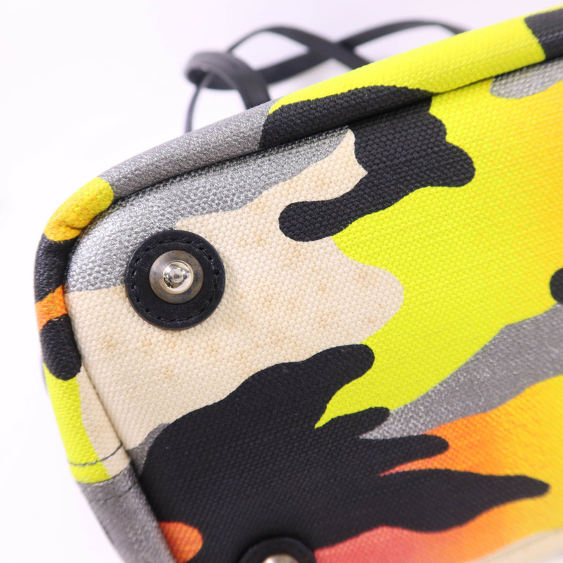 Dior 帆布Dior X Anselm Reyle銀扣肩背袋-17