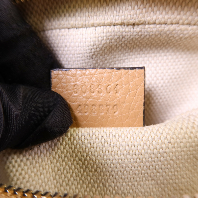 GUCCI 牛皮皮革SOHO Disco金扣肩背袋308364-7