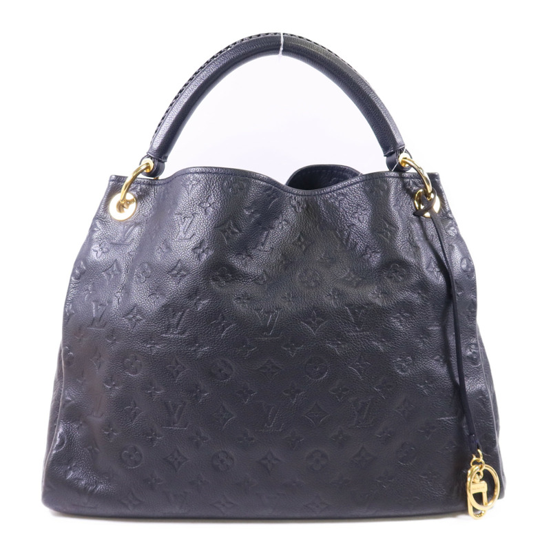 LOUIS VUITTON 牛皮皮革Artsy MM金扣肩背袋-0