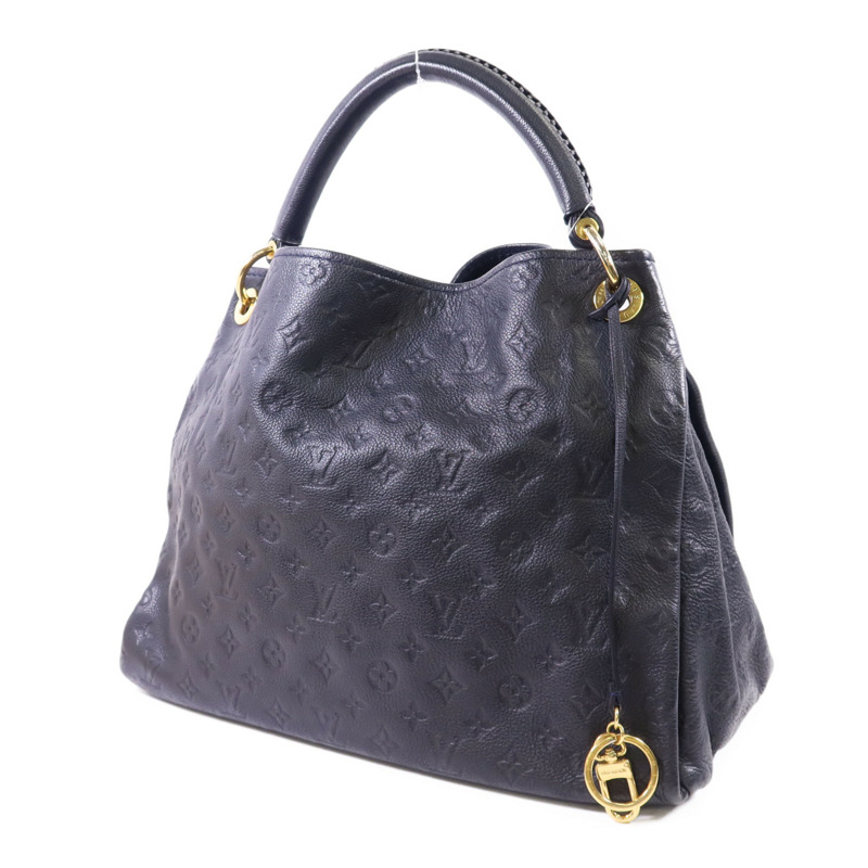 LOUIS VUITTON 牛皮皮革Artsy MM金扣肩背袋-2