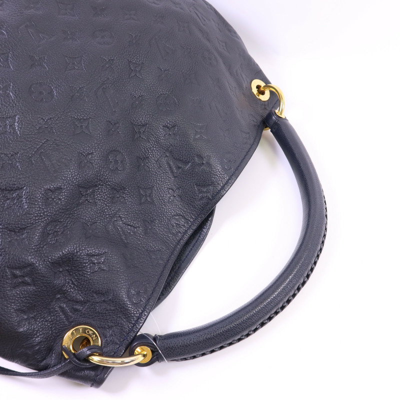 LOUIS VUITTON 牛皮皮革Artsy MM金扣肩背袋-4