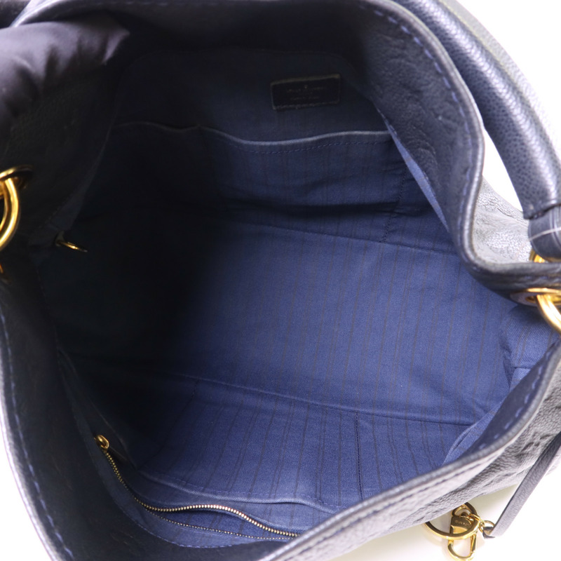 LOUIS VUITTON 牛皮皮革Artsy MM金扣肩背袋-5