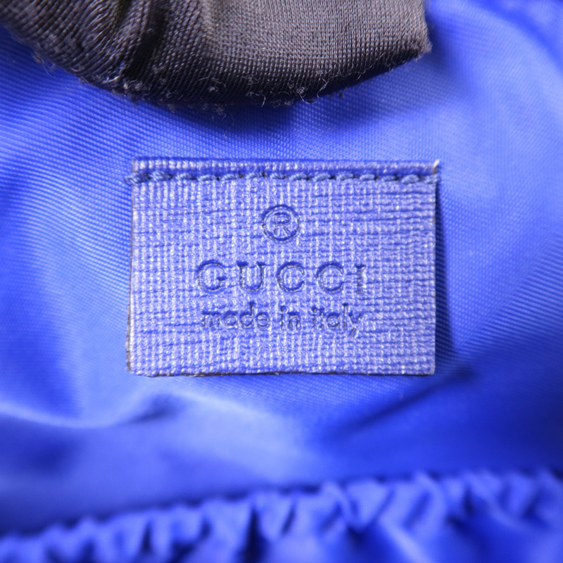GUCCI 塗層帆布GG Supreme Dog Printed Bag銀扣肩背袋432688-6