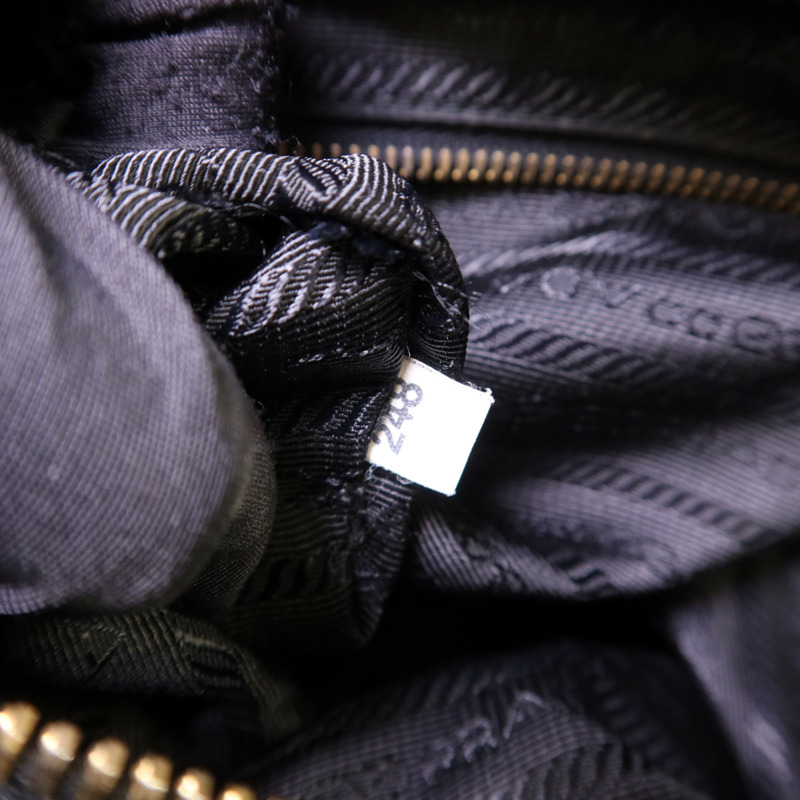 PRADA 尼龍Robot Tote Bag金扣手挽袋1BG052-7