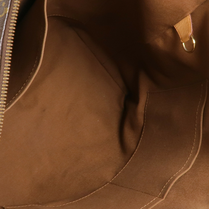 LOUIS VUITTON Monogram Totally MM金扣肩背袋棕色-4