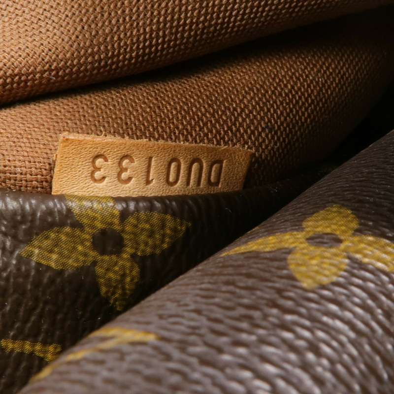 LOUIS VUITTON Monogram Totally MM金扣肩背袋棕色-6