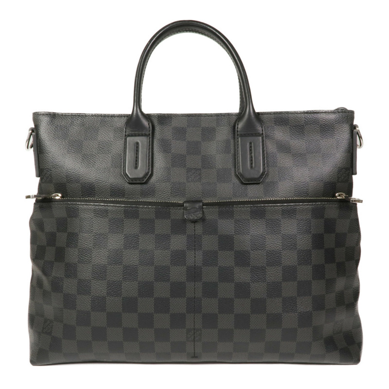 LOUIS VUITTON Damier Graphite 7 Days a Week公事包-0