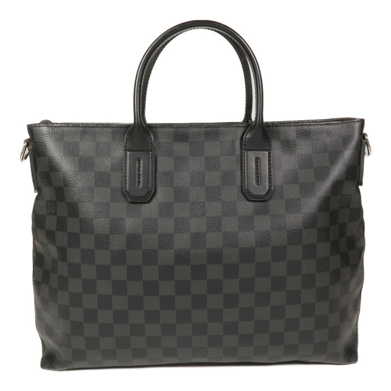 LOUIS VUITTON Damier Graphite 7 Days a Week公事包-2