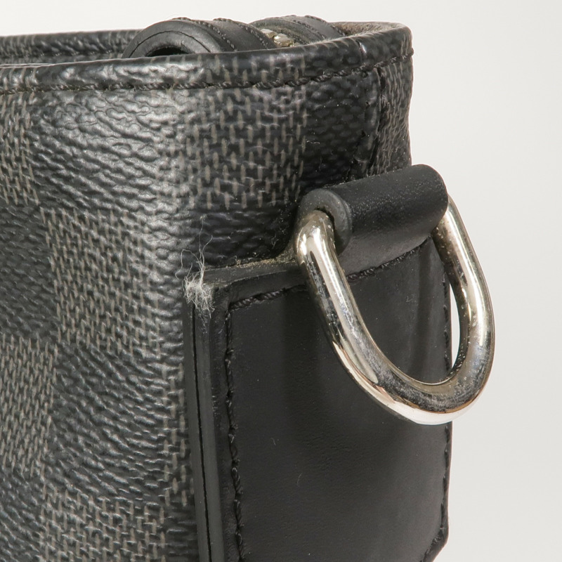 LOUIS VUITTON Damier Graphite 7 Days a Week公事包-12